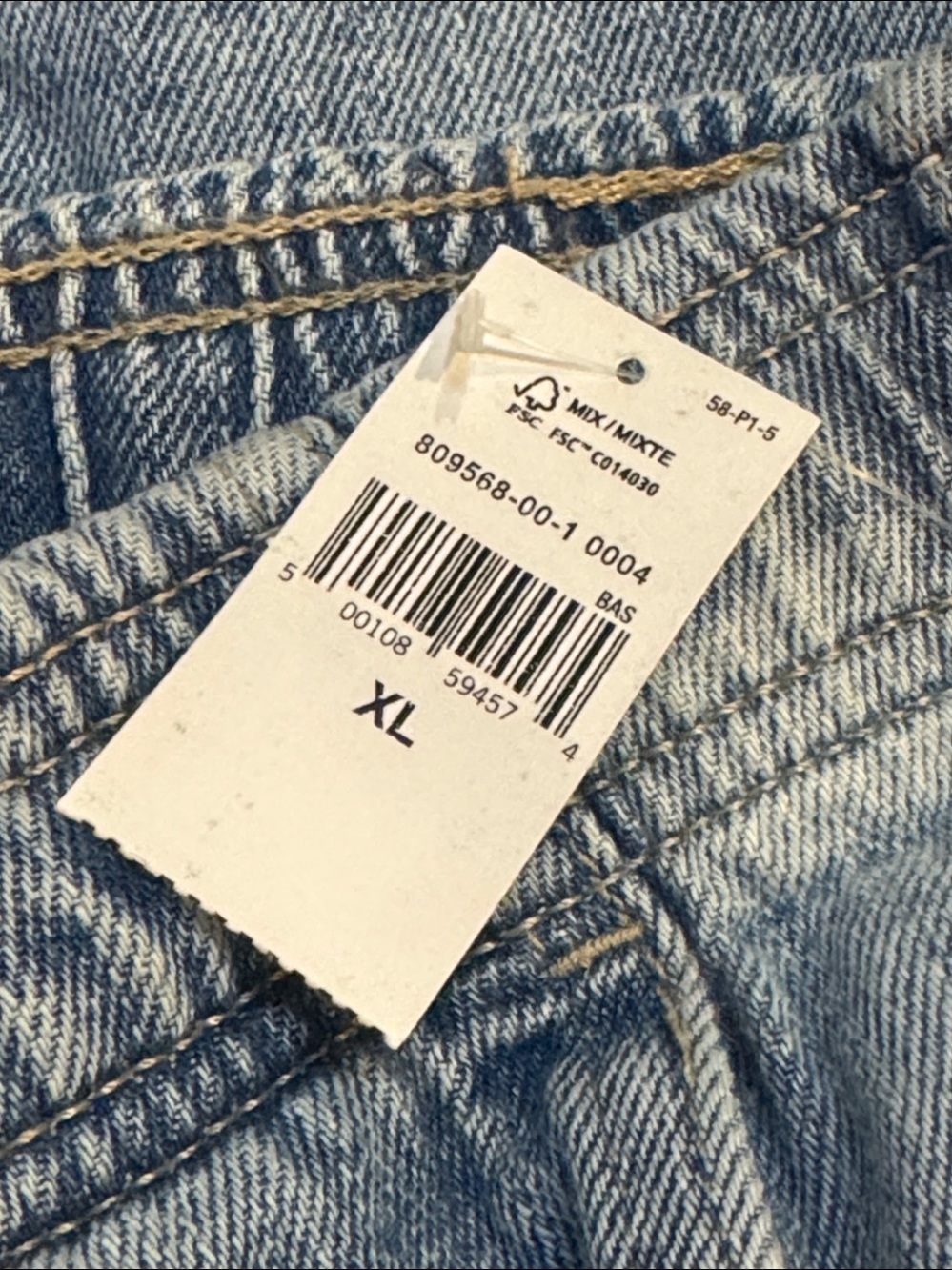 Gap Jeans | Blue Denim Cargo Jeans - Picture 3 of 5